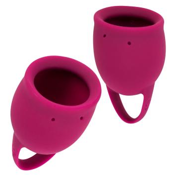 Menstrual Cups Kit Natural Wellness Peony - Wine Red