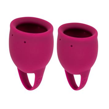 Menstrual Cups Kit Natural Wellness Peony - Wine Red