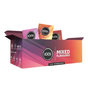 EXS Mix Flavoured Condooms - 144 stuks