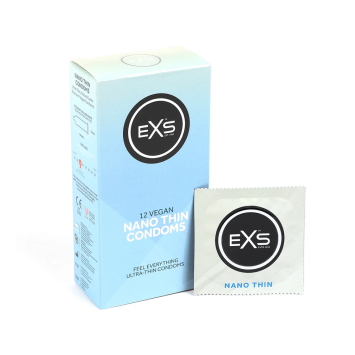 EXS Nano Thin Condoms - 12 pieces