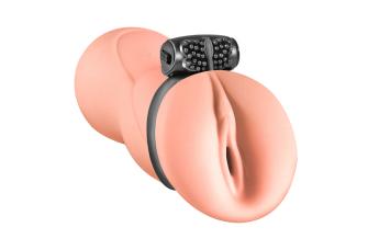 Masturbator with a vibrocockring - Satisfaction Magazine Nurse