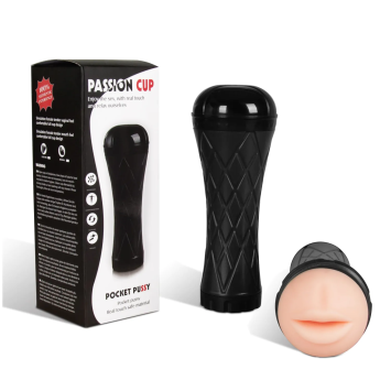 Masturbator Passion Cup Vibrating - Mouth