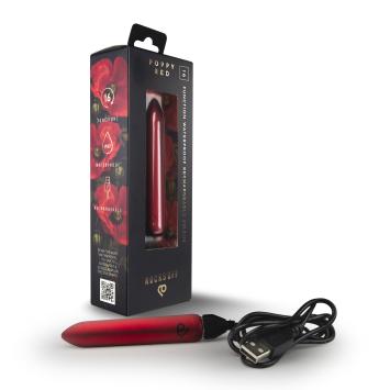 POPPY RED BULLET