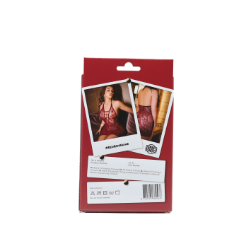 Short Dress Burgundy - Size S/L