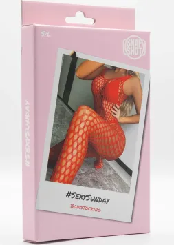 Bodystocking S/L - Red