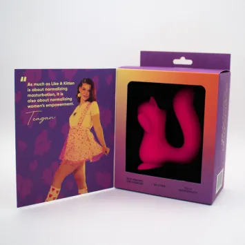 Screaming Squirrel Air Pulse & G-Spot Vibrator