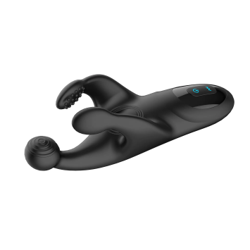 Tapping & Vibrating Penis Stimulator - Black