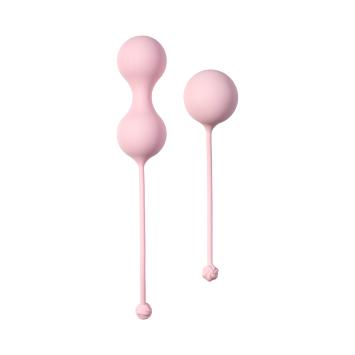 Vaginal Balls Set for Easy and Medium Level Love Story Carmen - Tea Rose