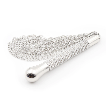 Whip Diamonds 44cms - Silver