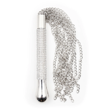 Whip Diamonds 44cms - Silver