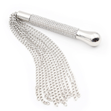 Whip Diamonds 44cms - Silver