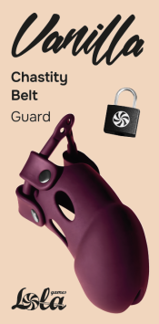 Chastity Belt Guard Vanilla - Wine Red