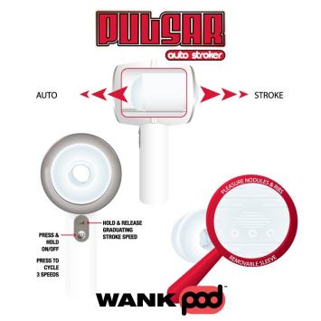 Wank Pod Pulsar - Automatic Masturbator Wand
